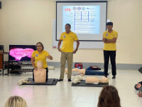หน่วยบริการวิชาการ จัดกิจกรรมการอบรมหลักสูตร International Lifesaving