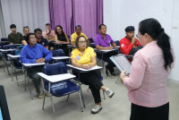 หน่วยบริการวิชาการ จัดกิจกรรมการอบรมหลักสูตร International Lifesaving