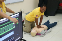 หน่วยบริการวิชาการ จัดกิจกรรมการอบรมหลักสูตร International Lifesaving