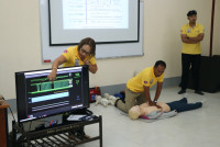 หน่วยบริการวิชาการ จัดกิจกรรมการอบรมหลักสูตร International Lifesaving