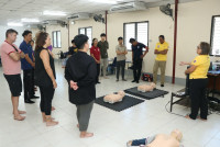หน่วยบริการวิชาการ จัดกิจกรรมการอบรมหลักสูตร International Lifesaving