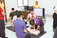 หน่วยบริการวิชาการ จัดกิจกรรมการอบรมหลักสูตร International Lifesaving