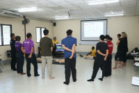 หน่วยบริการวิชาการ จัดกิจกรรมการอบรมหลักสูตร International Lifesaving