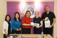 ผู้บริหารคณะศึกษาศาสตร์ มช. ให้การต้อนรับ Dr. Allison Witt และ Dr. Jacob Minniear จาก University of Illinois Urbana-Champaign 