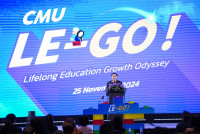 ผู้บริหาร คณาจารย์ และเจ้าหน้าที่คณะศึกษาศาสตร์ ร่วมงาน CMU LE-GO ! 2024 : Lifelong Education Growth Odyssey
