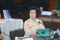 ผู้บริหารคณะศึกษาศาสตร์ และคณะผู้วิจัย ให้การต้อนรับคณะกรรมการติดตามประเมินผลโครงการจากกองทุนพัฒนาสื่อปลอดภัยและสร้างสรรค์ 