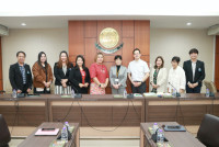 ผู้บริหารคณะศึกษาศาสตร์ มช. ให้การต้อนรับคณาจารย์จาก Hokkaido University of Education, Kushiro Campus ประเทศญี่ปุ่น