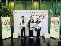 นักศึกษาสาขาวิชาชีววิทยา ได้รับรางวัลชมเชย (Honorable Mention) ในการประกวดในโครงการ UniTi Talks 2024