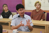 ผู้บริหารให้การต้อนรับอาจารย์และนักศึกษาจาก Tohoku Gakuin University ประเทศญี่ปุ่น ในโอกาสเข้าหารือรายละเอียดของการส่งนักศึกษาระดับ ป.ตรี มาเป็นผู้ช่วยสอนใน รร.สาธิตฯ