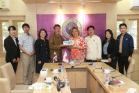 ผู้บริหารให้การต้อนรับอาจารย์และนักศึกษาจาก Tohoku Gakuin University ประเทศญี่ปุ่น ในโอกาสเข้าหารือรายละเอียดของการส่งนักศึกษาระดับ ป.ตรี มาเป็นผู้ช่วยสอนใน รร.สาธิตฯ