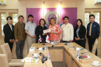 ผู้บริหารให้การต้อนรับอาจารย์และนักศึกษาจาก Tohoku Gakuin University ประเทศญี่ปุ่น ในโอกาสเข้าหารือรายละเอียดของการส่งนักศึกษาระดับ ป.ตรี มาเป็นผู้ช่วยสอนใน รร.สาธิตฯ