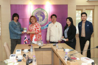 ผู้บริหารให้การต้อนรับอาจารย์และนักศึกษาจาก Tohoku Gakuin University ประเทศญี่ปุ่น ในโอกาสเข้าหารือรายละเอียดของการส่งนักศึกษาระดับ ป.ตรี มาเป็นผู้ช่วยสอนใน รร.สาธิตฯ