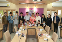 ผู้บริหารให้การต้อนรับอาจารย์และนักศึกษาจาก Tohoku Gakuin University ประเทศญี่ปุ่น ในโอกาสเข้าหารือรายละเอียดของการส่งนักศึกษาระดับ ป.ตรี มาเป็นผู้ช่วยสอนใน รร.สาธิตฯ