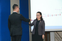 ดุษฎีบัณฑิต มหาบัณฑิต และบัณฑิตคณะศึกษาศาสตร์ มช. ร่วมฝึกซ้อมพิธีพระราชทานปริญญาบัตร มหาวิทยาลัยเชียงใหม่ ครั้งที่ 59
