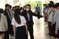 ดุษฎีบัณฑิต มหาบัณฑิต และบัณฑิตคณะศึกษาศาสตร์ มช. ร่วมฝึกซ้อมพิธีพระราชทานปริญญาบัตร มหาวิทยาลัยเชียงใหม่ ครั้งที่ 59