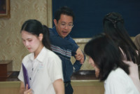ดุษฎีบัณฑิต มหาบัณฑิต และบัณฑิตคณะศึกษาศาสตร์ มช. ร่วมฝึกซ้อมพิธีพระราชทานปริญญาบัตร มหาวิทยาลัยเชียงใหม่ ครั้งที่ 59
