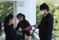 ดุษฎีบัณฑิต มหาบัณฑิต และบัณฑิตคณะศึกษาศาสตร์ มช. ร่วมฝึกซ้อมพิธีพระราชทานปริญญาบัตร มหาวิทยาลัยเชียงใหม่ ครั้งที่ 59