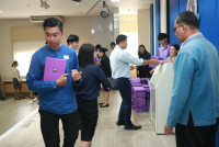 ดุษฎีบัณฑิต มหาบัณฑิต และบัณฑิตคณะศึกษาศาสตร์ มช. ร่วมฝึกซ้อมพิธีพระราชทานปริญญาบัตร มหาวิทยาลัยเชียงใหม่ ครั้งที่ 59