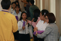 ดุษฎีบัณฑิต มหาบัณฑิต และบัณฑิตคณะศึกษาศาสตร์ มช. ร่วมฝึกซ้อมพิธีพระราชทานปริญญาบัตร มหาวิทยาลัยเชียงใหม่ ครั้งที่ 59