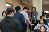 ดุษฎีบัณฑิต มหาบัณฑิต และบัณฑิตคณะศึกษาศาสตร์ มช. ร่วมฝึกซ้อมพิธีพระราชทานปริญญาบัตร มหาวิทยาลัยเชียงใหม่ ครั้งที่ 59