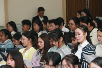 ดุษฎีบัณฑิต มหาบัณฑิต และบัณฑิตคณะศึกษาศาสตร์ มช. ร่วมฝึกซ้อมพิธีพระราชทานปริญญาบัตร มหาวิทยาลัยเชียงใหม่ ครั้งที่ 59