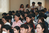ดุษฎีบัณฑิต มหาบัณฑิต และบัณฑิตคณะศึกษาศาสตร์ มช. ร่วมฝึกซ้อมพิธีพระราชทานปริญญาบัตร มหาวิทยาลัยเชียงใหม่ ครั้งที่ 59