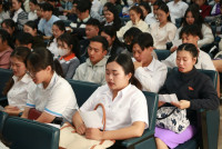 ดุษฎีบัณฑิต มหาบัณฑิต และบัณฑิตคณะศึกษาศาสตร์ มช. ร่วมฝึกซ้อมพิธีพระราชทานปริญญาบัตร มหาวิทยาลัยเชียงใหม่ ครั้งที่ 59