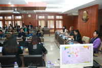 คณะศึกษาศาสตร์ มช. ให้การต้อนรับผู้บริหาร อาจารย์ และเจ้าหน้าที่ คณะศึกษาศาสตร์ มหาวิทยาลัยศิลปากร เข้าศึกษาดูงานด้านหลักสูตร