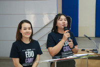 นักศึกษาชั้นปีที่ 4 รหัส 64 ร่วมงาน ส่งลูกกลับบ้าน นำปณิธานฯ ที่เป็นจริง  ปีการศึกษา 2567