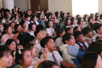 นักศึกษาชั้นปีที่ 4 รหัส 64 ร่วมงาน ส่งลูกกลับบ้าน นำปณิธานฯ ที่เป็นจริง  ปีการศึกษา 2567