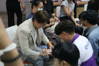 นักศึกษาชั้นปีที่ 4 รหัส 64 ร่วมงาน ส่งลูกกลับบ้าน นำปณิธานฯ ที่เป็นจริง  ปีการศึกษา 2567