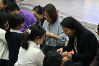 นักศึกษาชั้นปีที่ 4 รหัส 64 ร่วมงาน ส่งลูกกลับบ้าน นำปณิธานฯ ที่เป็นจริง  ปีการศึกษา 2567