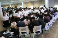 นักศึกษาชั้นปีที่ 4 รหัส 64 ร่วมงาน ส่งลูกกลับบ้าน นำปณิธานฯ ที่เป็นจริง  ปีการศึกษา 2567