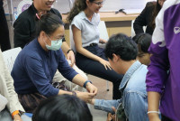 นักศึกษาชั้นปีที่ 4 รหัส 64 ร่วมงาน ส่งลูกกลับบ้าน นำปณิธานฯ ที่เป็นจริง  ปีการศึกษา 2567