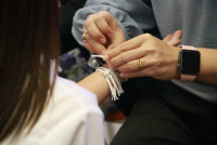 นักศึกษาชั้นปีที่ 4 รหัส 64 ร่วมงาน ส่งลูกกลับบ้าน นำปณิธานฯ ที่เป็นจริง  ปีการศึกษา 2567