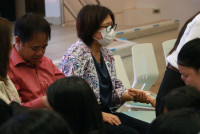 นักศึกษาชั้นปีที่ 4 รหัส 64 ร่วมงาน ส่งลูกกลับบ้าน นำปณิธานฯ ที่เป็นจริง  ปีการศึกษา 2567