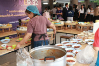 นักศึกษาชั้นปีที่ 4 รหัส 64 ร่วมงาน ส่งลูกกลับบ้าน นำปณิธานฯ ที่เป็นจริง  ปีการศึกษา 2567