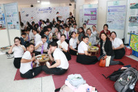 นักศึกษาชั้นปีที่ 4 รหัส 64 ร่วมงาน ส่งลูกกลับบ้าน นำปณิธานฯ ที่เป็นจริง  ปีการศึกษา 2567