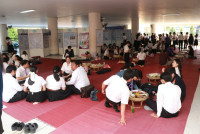 นักศึกษาชั้นปีที่ 4 รหัส 64 ร่วมงาน ส่งลูกกลับบ้าน นำปณิธานฯ ที่เป็นจริง  ปีการศึกษา 2567