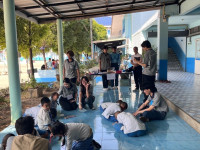 ชมรมพุทธศิลป์ศึกษาและประเพณี ศึกษาศาสตร์ มช. จัดกิจกรรมอุ่นไอรัก ณ โรงเรียนบ้านโป่งน้อย  