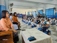 ชมรมพุทธศิลป์ศึกษาและประเพณี ศึกษาศาสตร์ มช. จัดกิจกรรมอุ่นไอรัก ณ โรงเรียนบ้านโป่งน้อย  