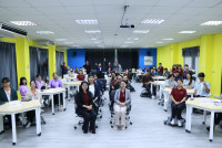 นักศึกษาสาขาวิชาอุตสาหกรรมศึกษา มช. เข้าร่วมกิจกรรมค่าย Hackathon การประกวดผลงานนวัตกรรมสร้างเสริมสุขภาพ (ระดับภูมิภาค) ภาคเหนือ