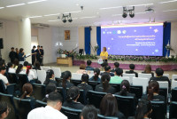 สาขาวิชาประถมศึกษา จัดกิจกรรมการประชุมวิชาการ {ความสำเร็จแห่งความร่วมมือรวมพลังสร้างครูนักพัฒนา} โครงการครูรัก(ษ์)ถิ่น