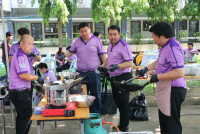 คณะศึกษาศาสตร์ มช. จัดกิจกรรมการแข่งขันลาบพื้นเมืองของบุคลากร สร้างความสามัคคีในองค์กร