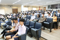 การทำสัญญามอบตัวนักเรียน เพื่อเข้าศึกษาต่อในระดับชั้นมัธยมศึกษาปีที่ 4 โครงการ วมว.-มช. ปีการศึกษา 2568