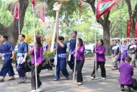 รดน้ำดำหัวอธิการบดี และ คณาจารย์อาวุโสของคณะฯ