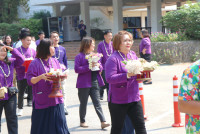 รดน้ำดำหัวอธิการบดี และ คณาจารย์อาวุโสของคณะฯ