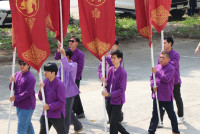 รดน้ำดำหัวอธิการบดี และ คณาจารย์อาวุโสของคณะฯ