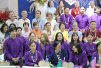 รดน้ำดำหัวอธิการบดี และ คณาจารย์อาวุโสของคณะฯ