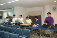 รดน้ำดำหัวอธิการบดี และ คณาจารย์อาวุโสของคณะฯ